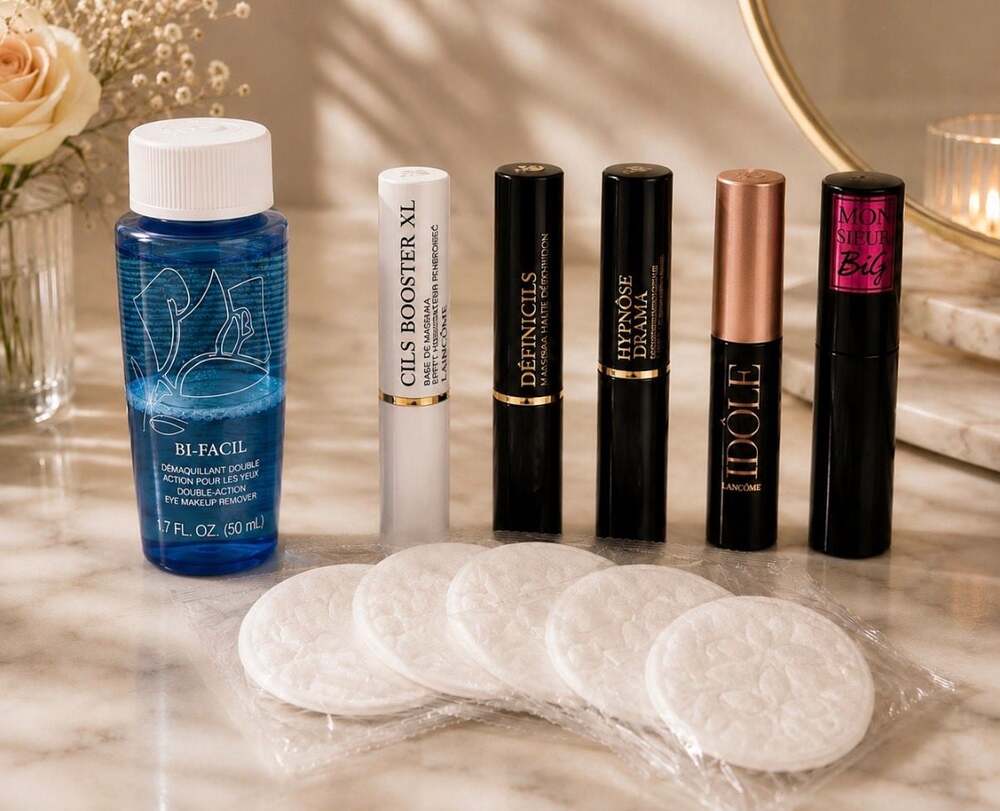 Lancôme Mascara‎ and Bi-Facil Makeup Remover 6-Piece Gift Set